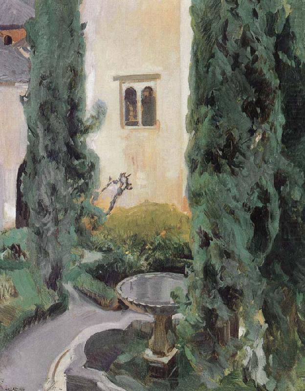 Courtyard, Joaquin Sorolla